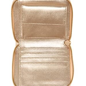 GUESS Laurel Small Zip Around Wallet, Pale Rose