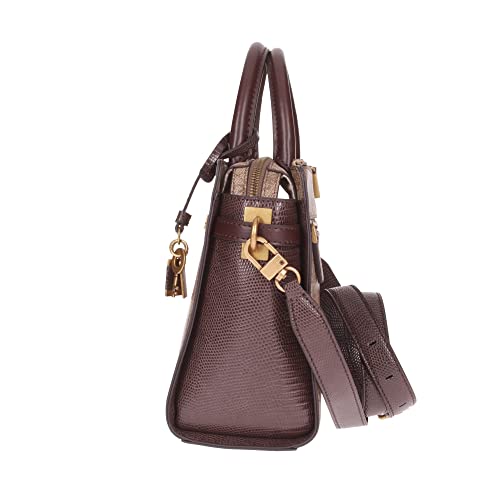 GUESS Ginevra Elite Society Satchel, Latte Logo