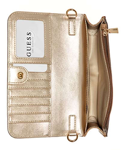 GUESS Noelle Crossbody Flap Organizer, Dove Logo