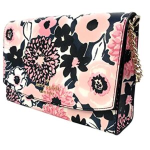 Kate Spade New York Carson Convertible Crossbody in Dahlia Floral Printed Pink Multi