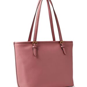 COACH Polished Pebble Leather Taylor Tote Bubblegum One Size