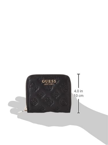 GUESS La Femme Small Zip Around Wallet, Black