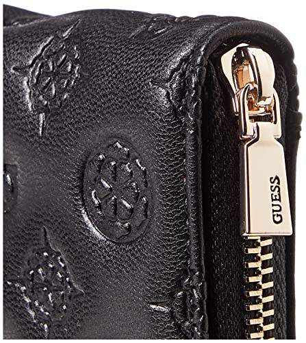 GUESS La Femme Small Zip Around Wallet, Black