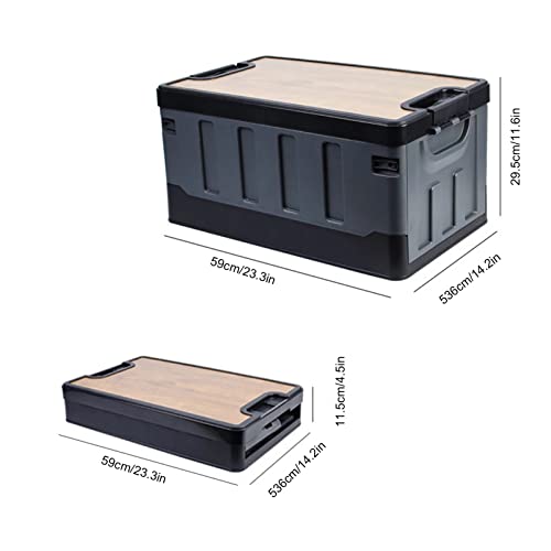 BIENKA Outdoor Camping Storage Box Large Capacity Moving Travel Debris Trunk General Car Trunk Storage Box Portable Case Boxes