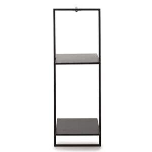 the lakeside collection wall shelf – modern display shelf for plants or trophies – double