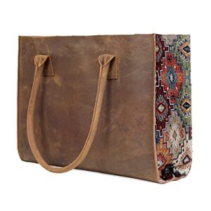 leather shoulder bag tote for women purse satchel travel bag shopping carry messenger multipurpose handbag