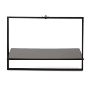 the lakeside collection wall shelf – modern display shelf for plants or trophies – wide