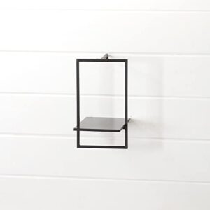 The Lakeside Collection Wall Shelf - Modern Display Shelf for Plants or Trophies - Vertical