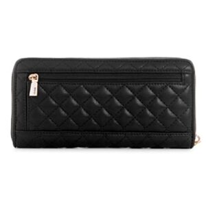 GUESS Adam Large Zip Around Wallet, Black