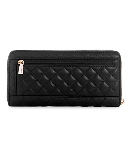 GUESS Adam Large Zip Around Wallet, Black