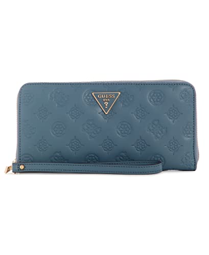 GUESS La Femme Large Zip Around Wallet, Slate