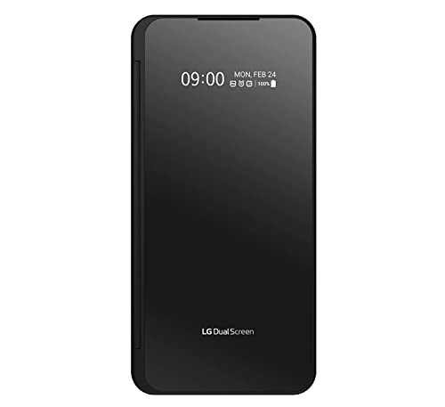 UrbanX Dual Screen Case for LG V60 ThinQ 5G with Type-C Adapter - Black