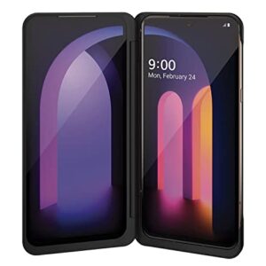 UrbanX Dual Screen Case for LG V60 ThinQ 5G with Type-C Adapter - Black