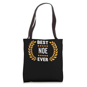 best noe ever with five stars name noe tote bag