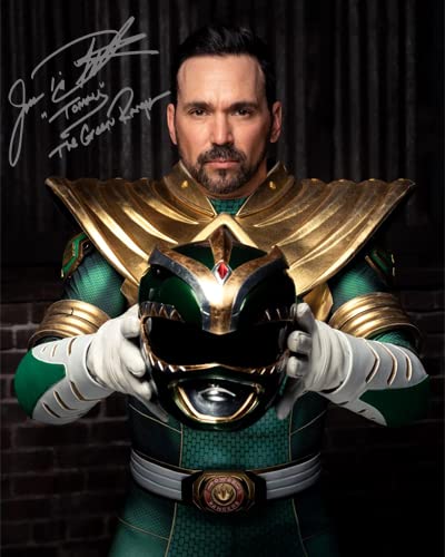 Ikonic Fotohaus Jason David Frank Tommy Oliver Power Rangers Green TV Cast Signed Photo Autograph Print Wall Art Home Decor