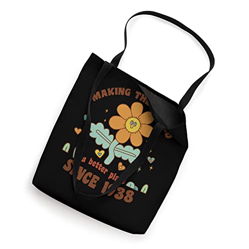 Making world better place since 1938 birthday celebration Tote Bag