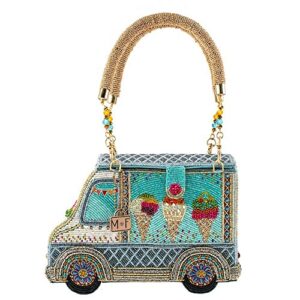 Mary Frances Here's the Scoop Top Handle Ice Cream Truck Handbag, Multi