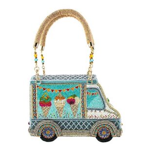 Mary Frances Here's the Scoop Top Handle Ice Cream Truck Handbag, Multi