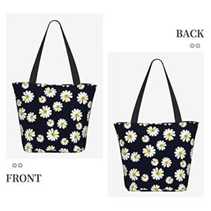 Tote Bag for Women Travel Shoulder Bag Hobo Bag Daily Working Handbag Beach Bag Large Capacity Purse Satchel, ( Camomile2 )