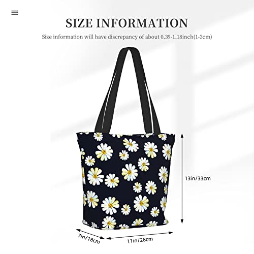 Tote Bag for Women Travel Shoulder Bag Hobo Bag Daily Working Handbag Beach Bag Large Capacity Purse Satchel, ( Camomile2 )