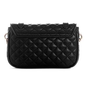 GUESS Adam Mini Crossbody Flap, Black