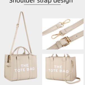 IMPRINTNATION The Tote Bag for Women.PU Leather Handbag with Shoulder Strap and Zipper Closure