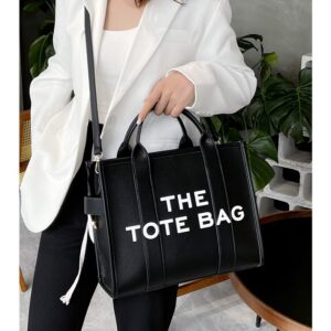 IMPRINTNATION The Tote Bag for Women.PU Leather Handbag with Shoulder Strap and Zipper Closure