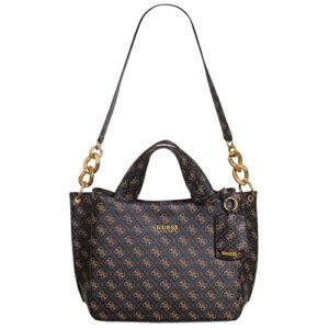 GUESS Zed Girlfriend Carryall, Brown Logo