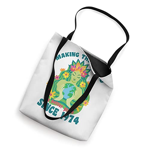 Making the world better place since 1974 birthday Tote Bag