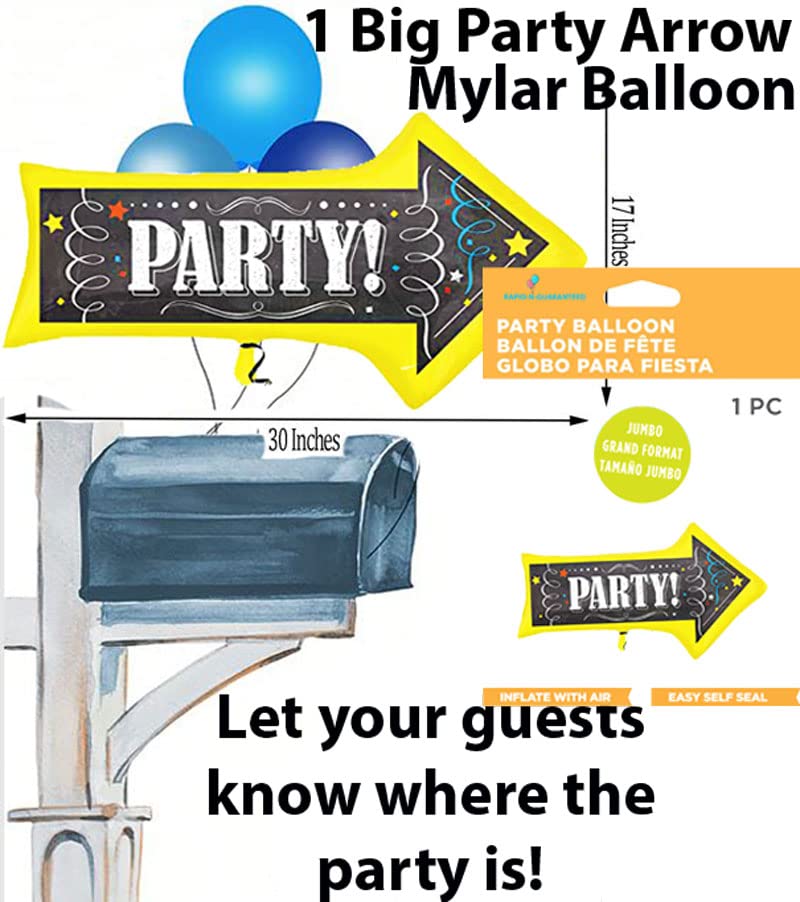 Licensed 3rd Birthday Party Supplies Balloon Bouquet Decorations, Compatible with "Bluey" Multicolored, Party Accessory