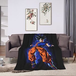 just funky dragon ball blanket,anime gift soft bed throws cozy fleece throw blankets for sofa couch decor
