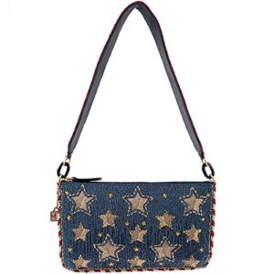 Mary Frances Americana Shoulder Handbag, Multi