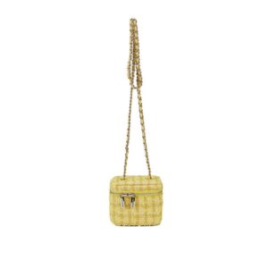 urban revivo tweed plaid crossbody bag mini square satchel shoulder bags purse for women