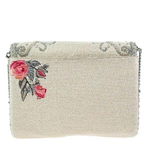 Mary Frances Bonjour Crossbody Clutch Paris Handbag, Multi