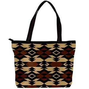 yzuouzy women tote bag large shoulder bag top handle handbag,vintage american indian boho,satchel purse crossbody bag