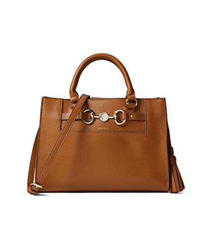 Anne Klein e/w Horsebit Satchel, Saddle