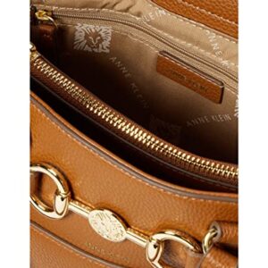 Anne Klein e/w Horsebit Satchel, Saddle