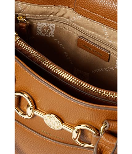 Anne Klein e/w Horsebit Satchel, Saddle