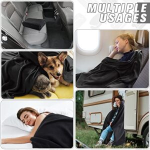 15 Pcs Fleece Throw Bed Blankets Fleece Blankets 50" x 60" Travel Soft Solid Polyester Blankets Microfiber Pet Blankets Plush Fuzzy Cozy Blanket for Pet Bed Couch Home Office Camping Supplies