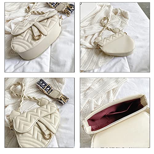 dwellinger Crossbody bags for women, Trendy Bags for Women Shoulder bag (White)