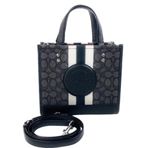 COACH Dempsey Tote 22 In Signature Jacquard With Stripe Patch