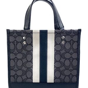 COACH Dempsey Tote 22 In Signature Jacquard With Stripe Patch