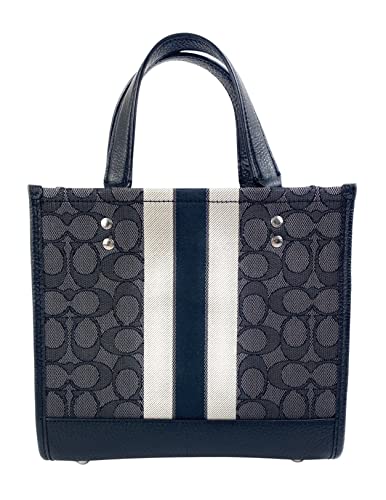 COACH Dempsey Tote 22 In Signature Jacquard With Stripe Patch