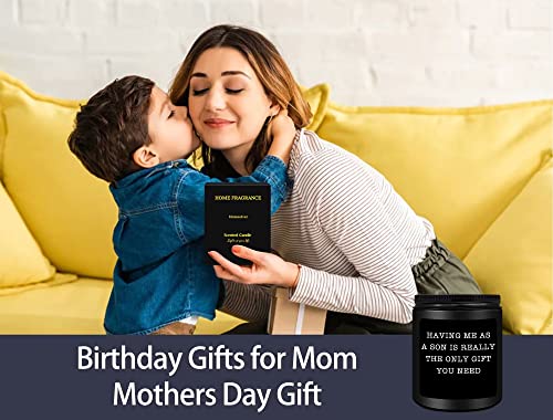 Gifts for Mom Dad from Son- Gifts for Mom, Mothers Day Gifts Fathers Day from Son, Birthday, Christmas, Thanksgiving Gifts for Mom Dad, Lavender Scented Candles