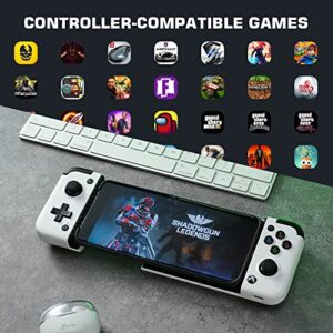 GameSir X2 Pro Mobile Gaming Controller for Android Support Xbox Cloud Gaming, Stadia, Luna, Android Controller with Mappable Back Buttons, Detachable ABXY Buttons [1 Month Xbox Game Pass Ultimate]