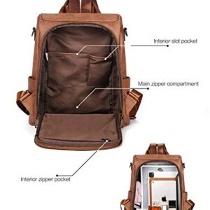 Telena Travel Backpack Purse and Crossbody Bags