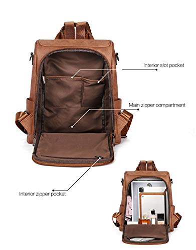 Telena Travel Backpack Purse and Crossbody Bags