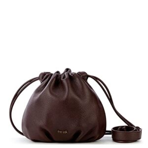 the sak lorelie drawstring crossbody bag in leather, multi-use design