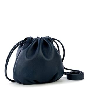 The Sak Lorelie Drawstring Crossbody Bag in Leather, Multi-Use Design