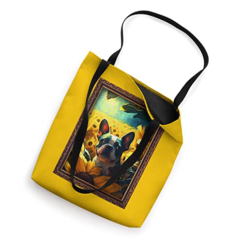 Frenchton Painting Sunflower Flower Mom Women Floral Tote Bag